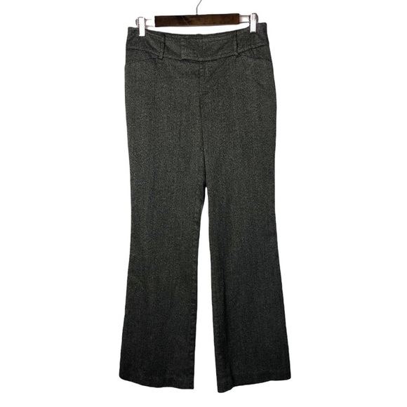 Mossimo Gray Tweed Flared Bootcut Dress Pants Fit 3 Size 4 - Picture 1 of 6